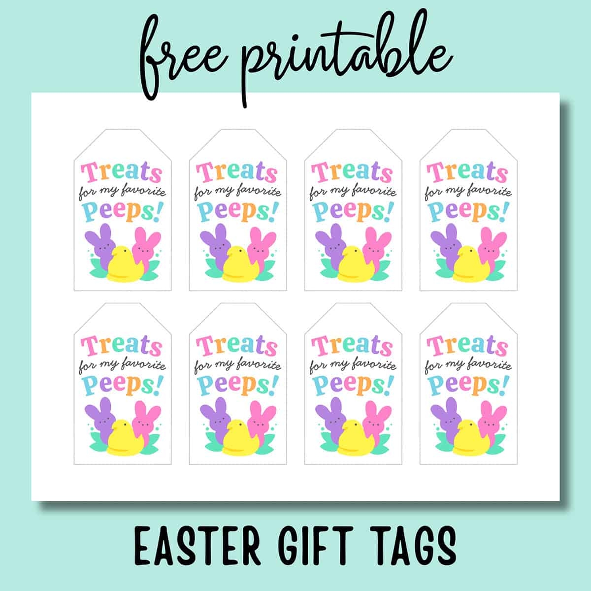 Easter Gift Tags