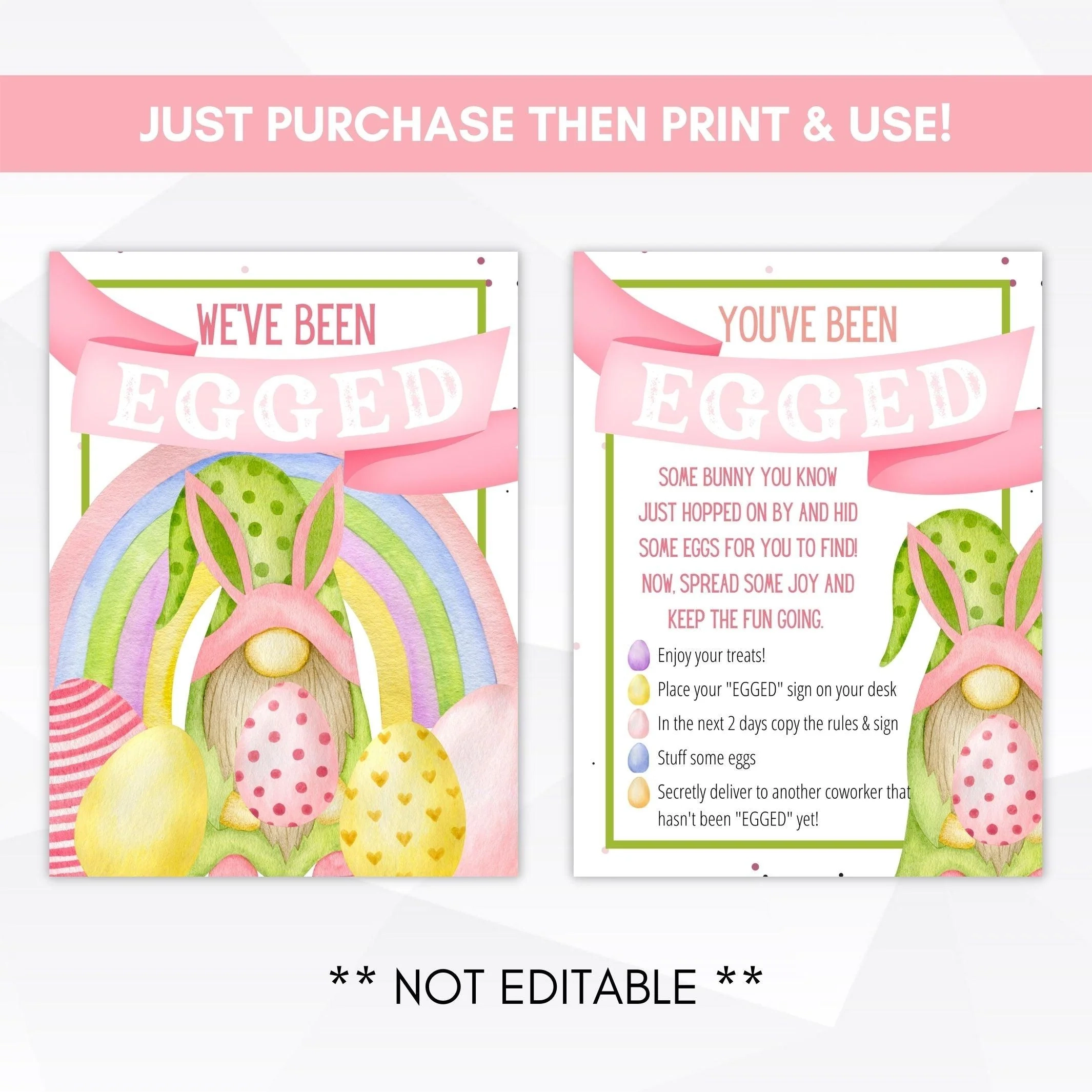 Egg My Yard Coworker Office Egged Game Print Use Egg My Yard Coworker Office Egged Game Print Use