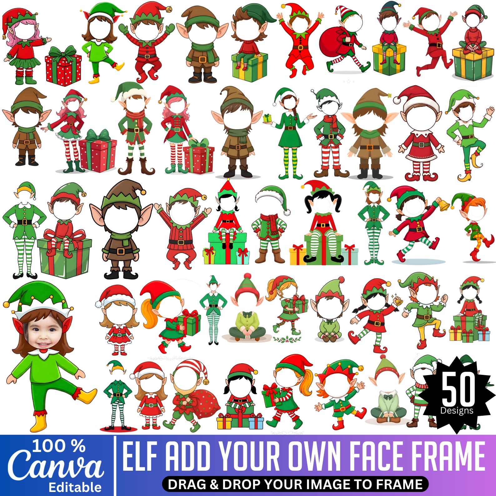 Elf Face Printable