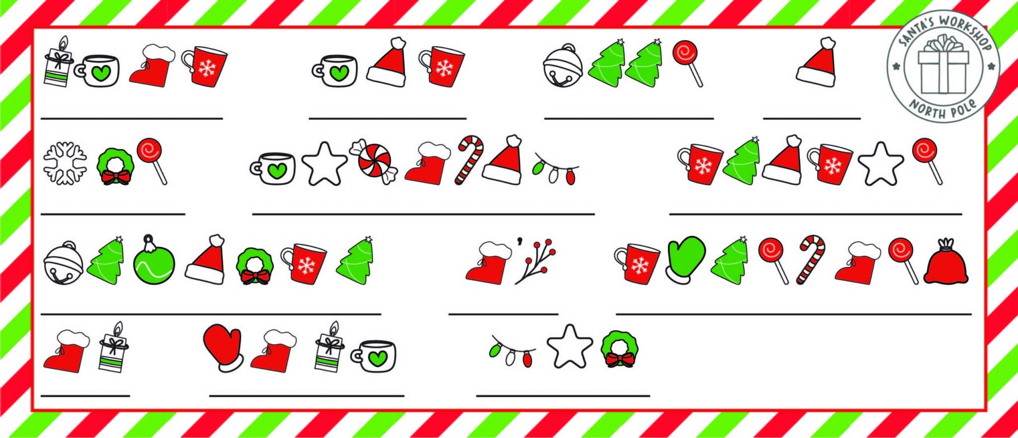 Elf On The Shelf Secret Message Puzzle