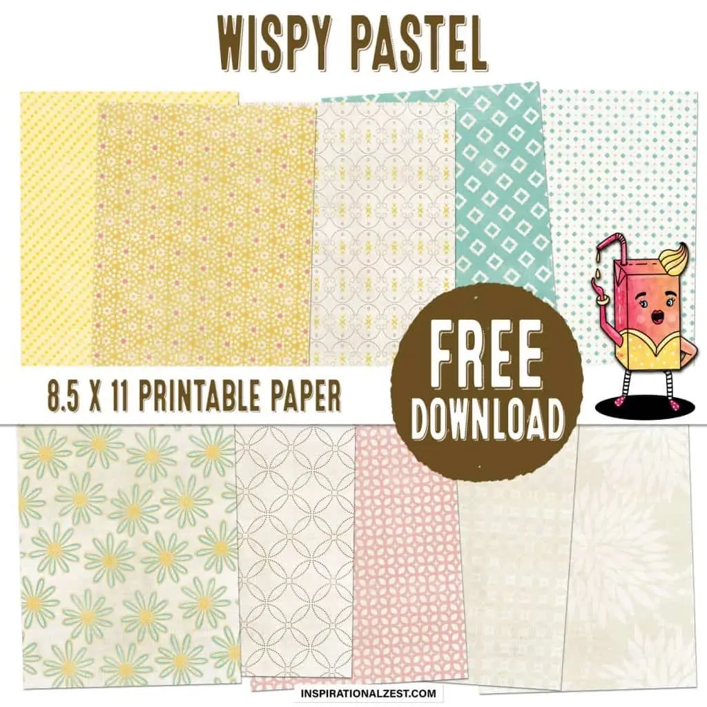 Floral Pastel Free Printable Papers Floral Pastel Free Printable Papers