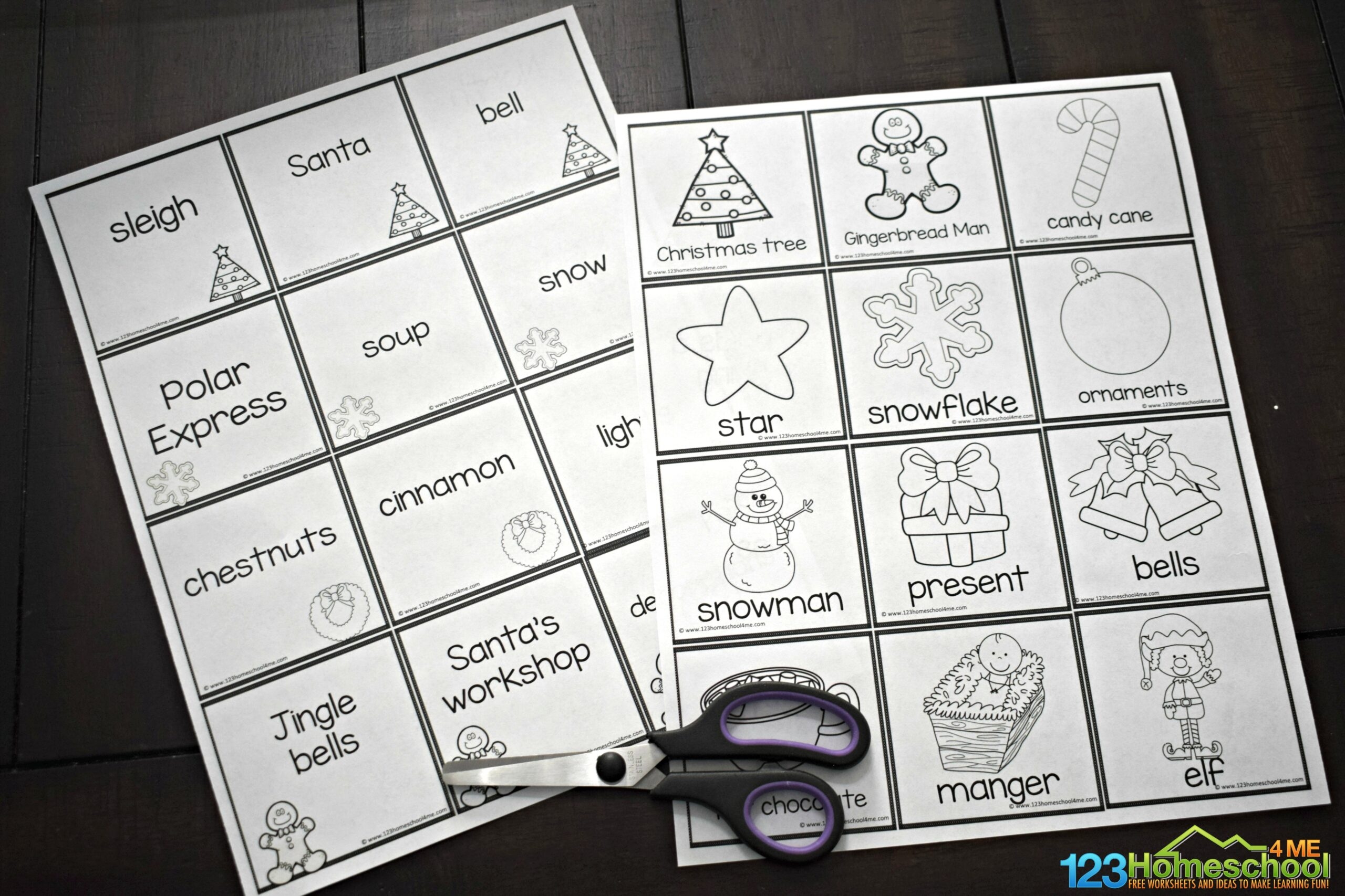 Free Christmas Pictionary For Families Free Christmas Pictionary For Families