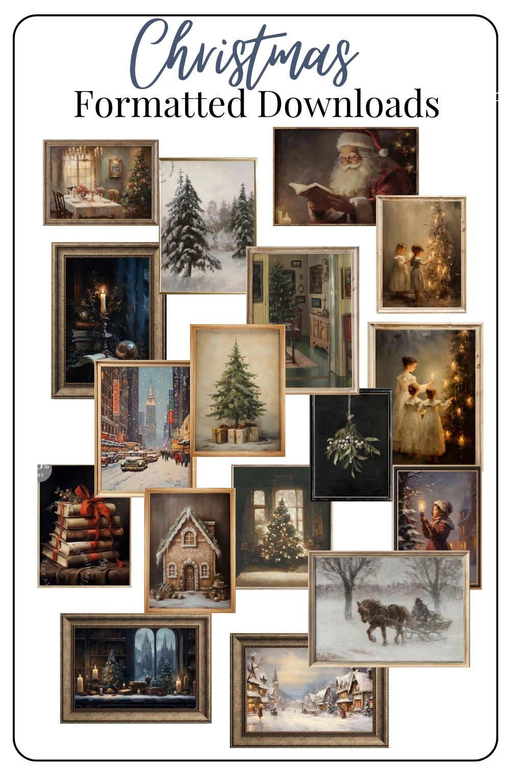 free christmas printables 8x10