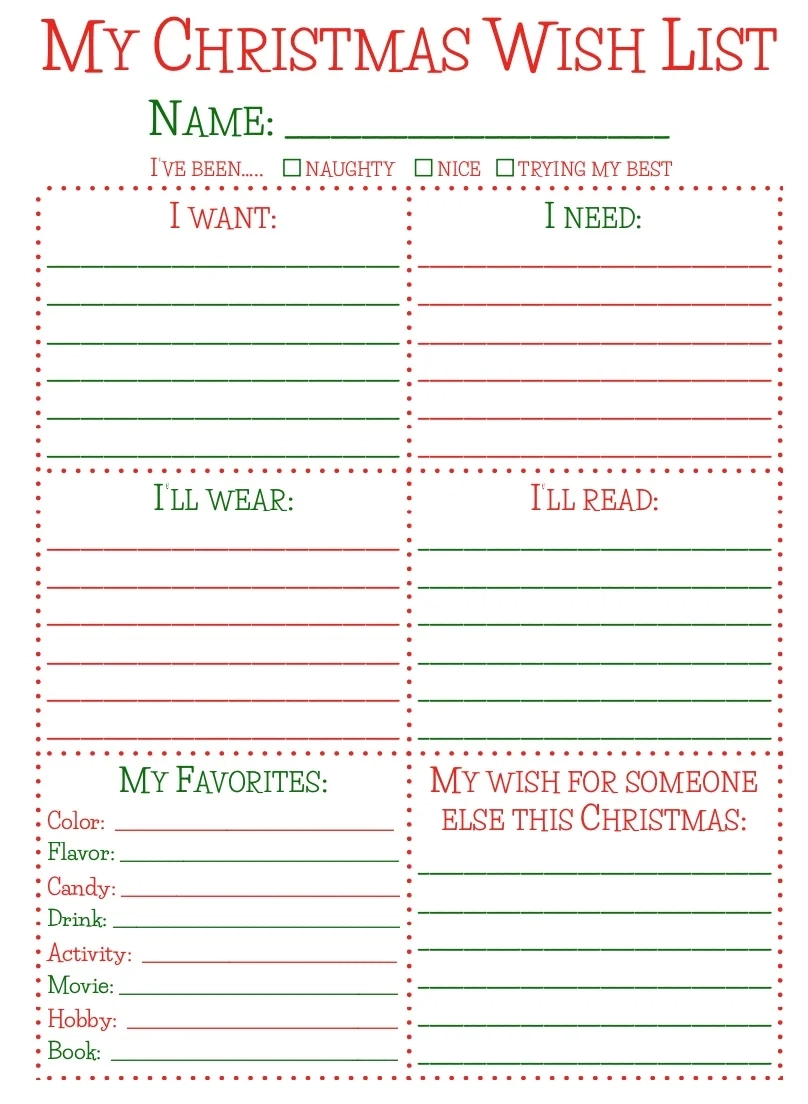 Free Christmas Printables