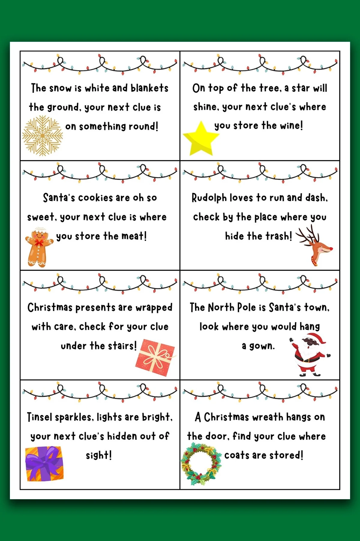 christmas scavenger hunt ideas for adults printable christmas scavenger hunt ideas for adults printable