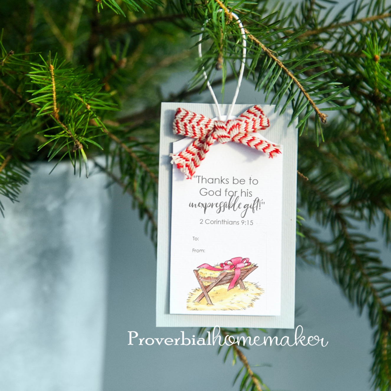 Free Christmas Scripture Gift Tags Free Christmas Scripture Gift Tags
