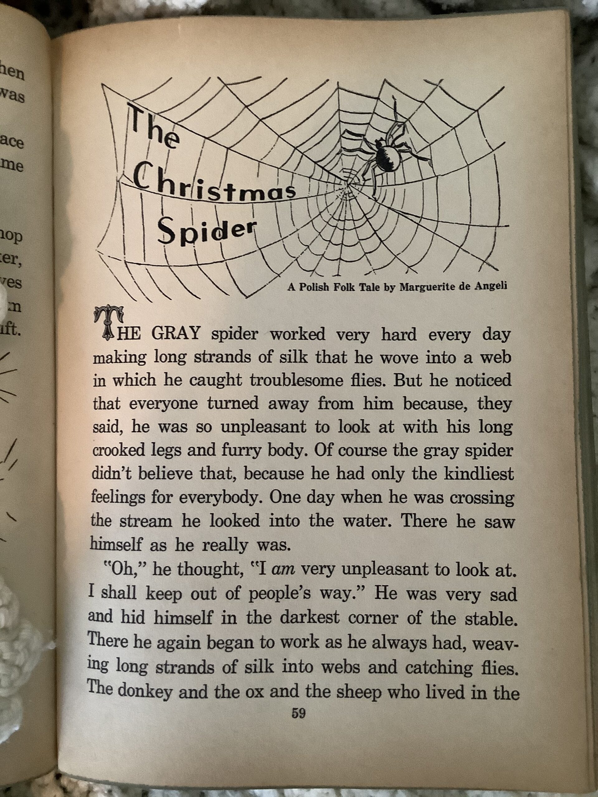 the christmas spider story printable the christmas spider story printable