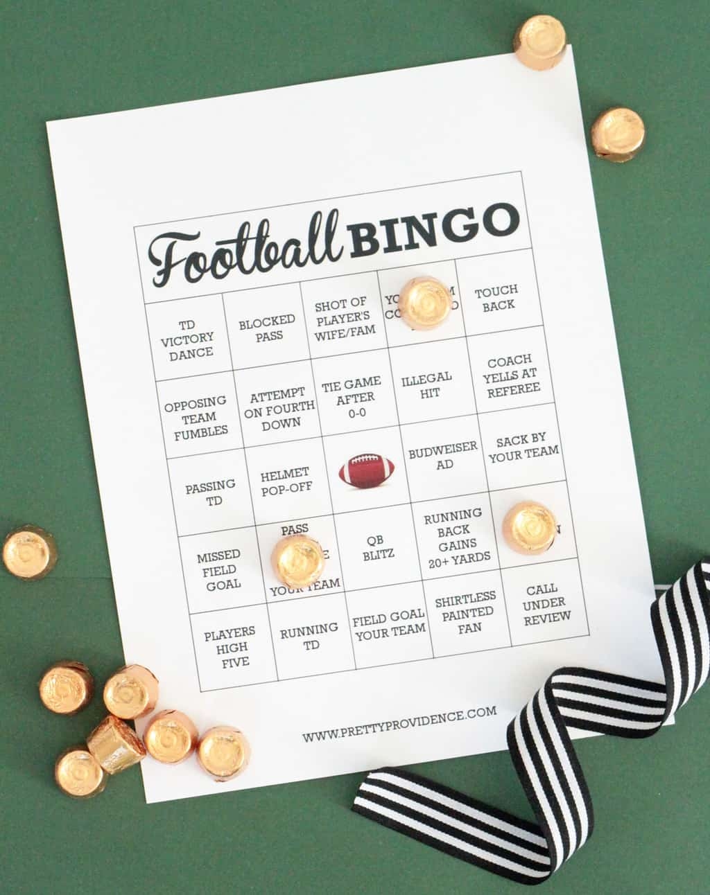 Free Football Bingo Cards Free Football Bingo Cards