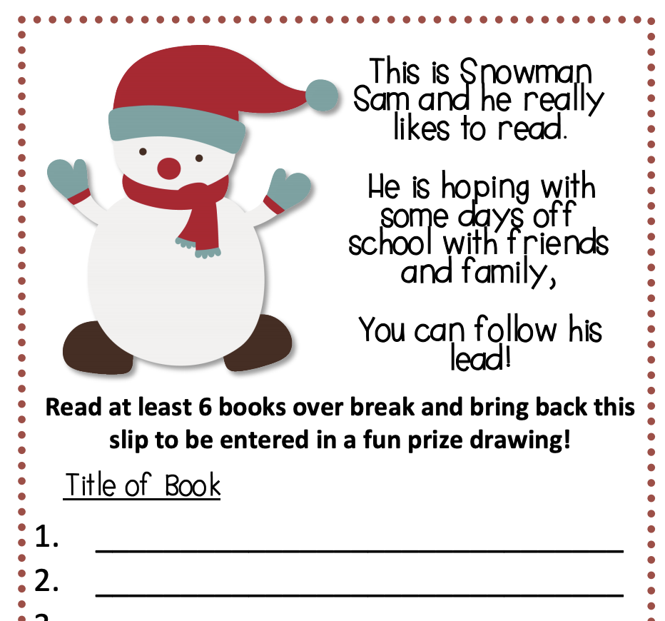 Free Holiday Activities For Students In Grades 3 5