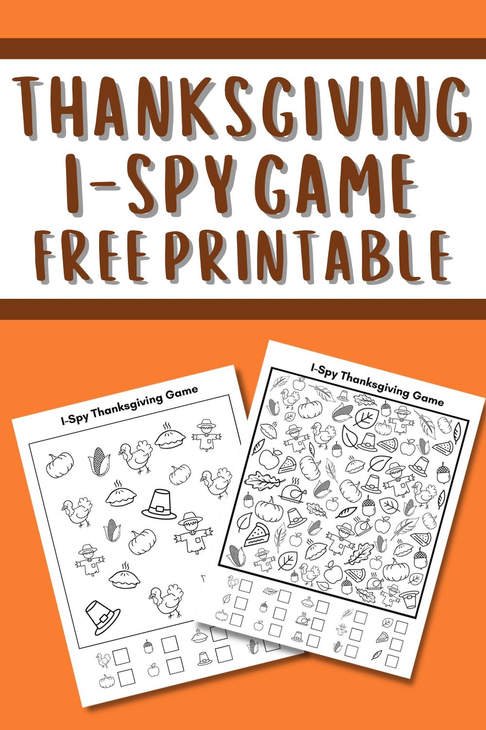 Free I Spy Thanksgiving Printables Free I Spy Thanksgiving Printables