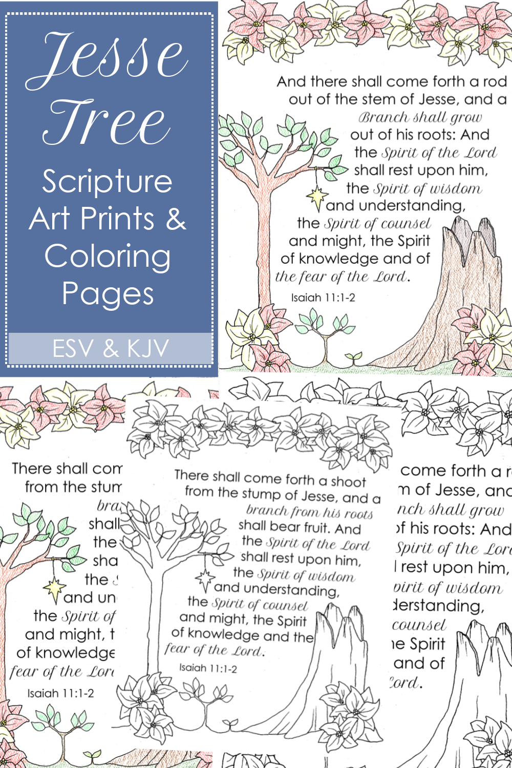 Free Jesse Tree Scripture Printable Free Jesse Tree Scripture Printable