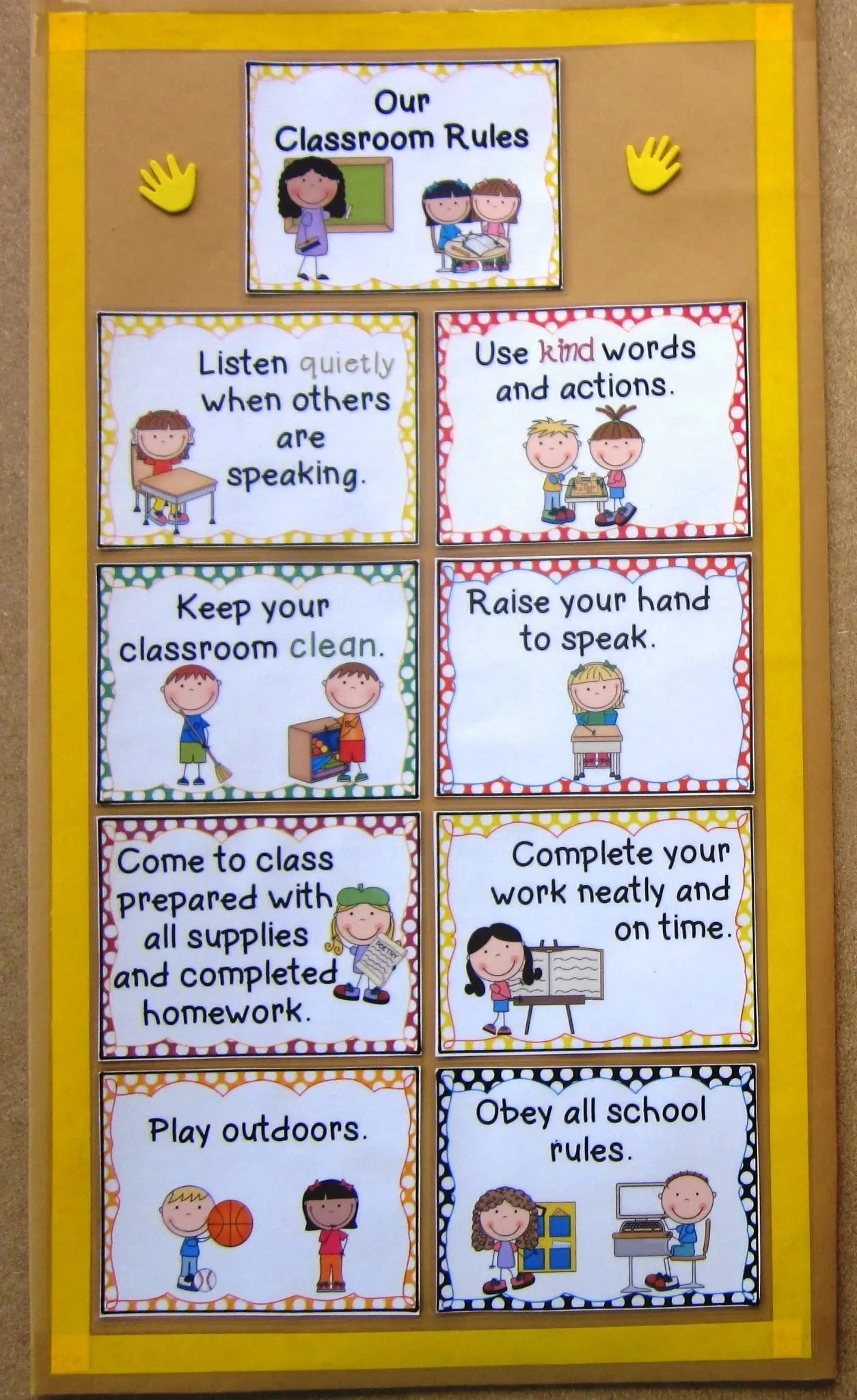 Free Posters Positive Classroom Rules Free Posters Positive Classroom Rules