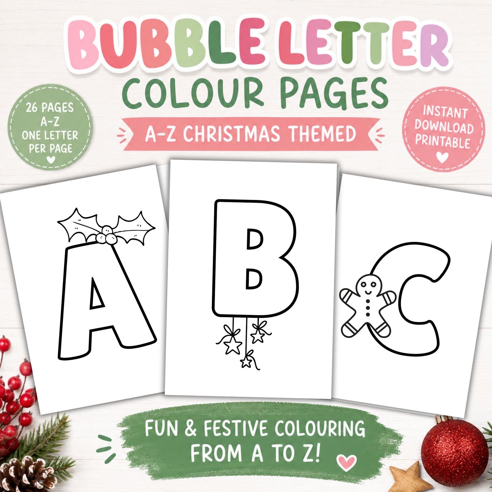 christmas bubble letters printable christmas bubble letters printable