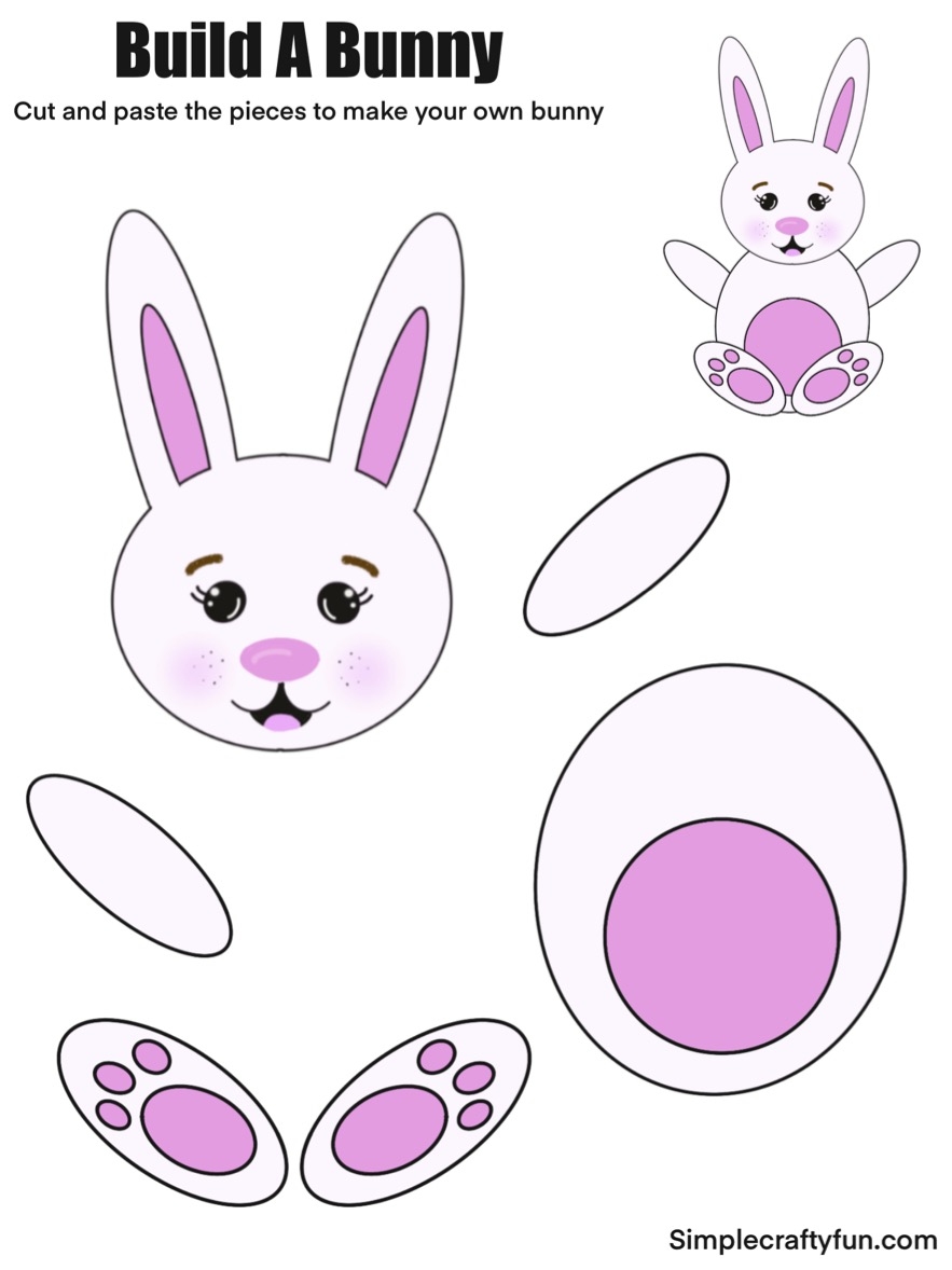 printable easter bunny eyes printable easter bunny eyes