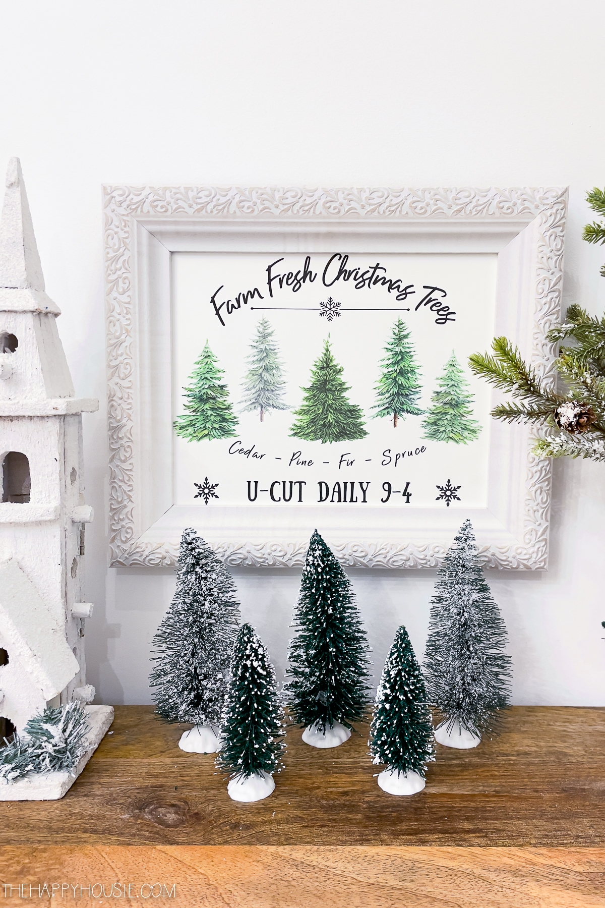 Free Printable Christmas Art For Thrifty Holiday Decorating