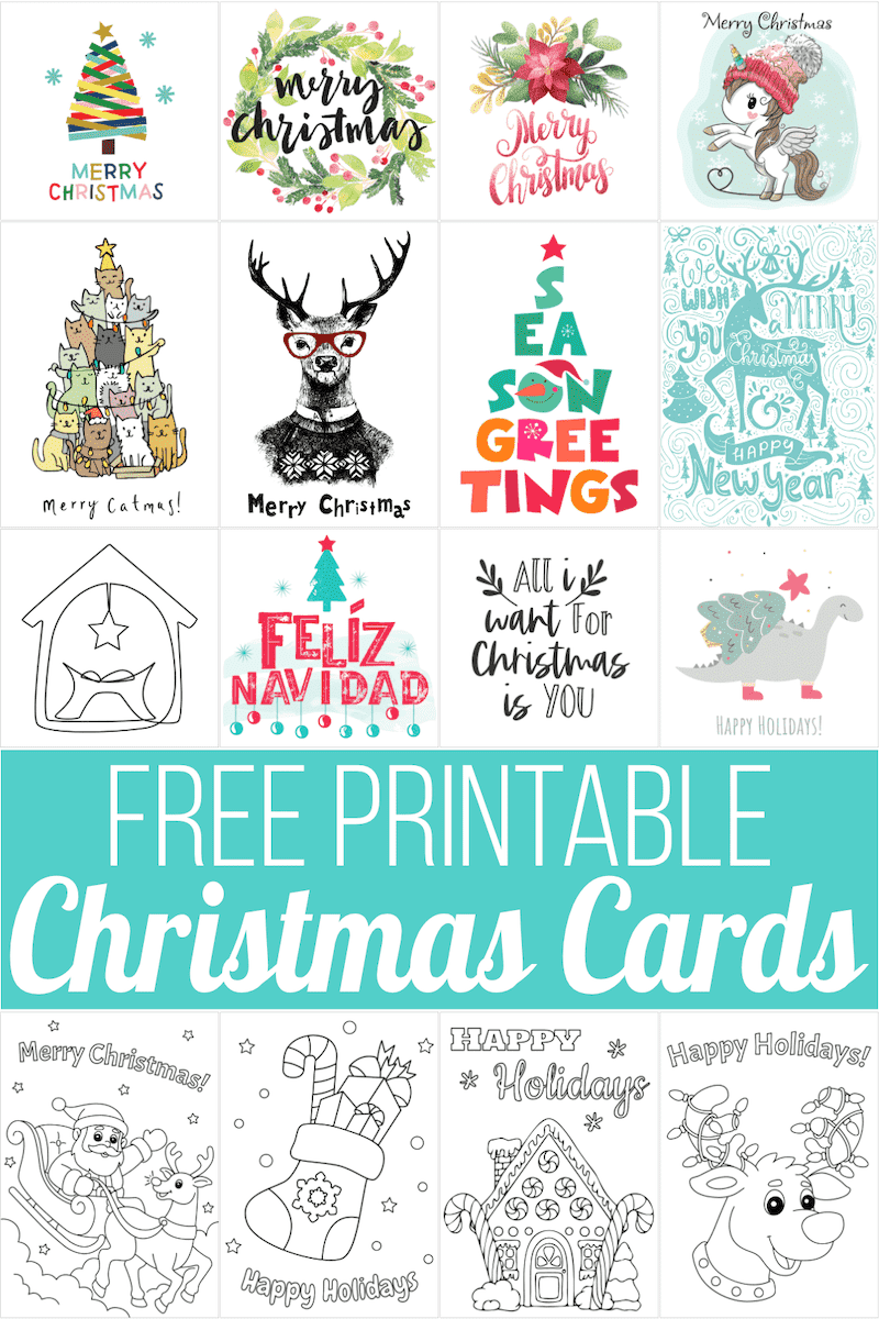 printable christmas card messages