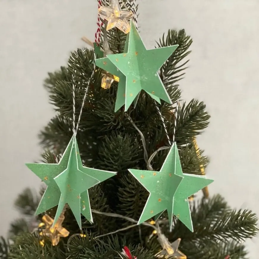 Free Printable Christmas Star Ornaments With Templates