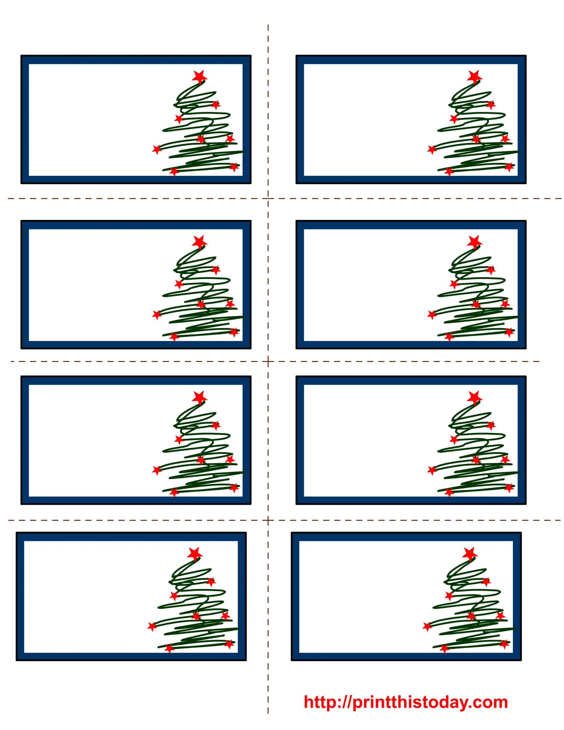Free Printable Christmas To And From Labels Free Printable Christmas To And From Labels