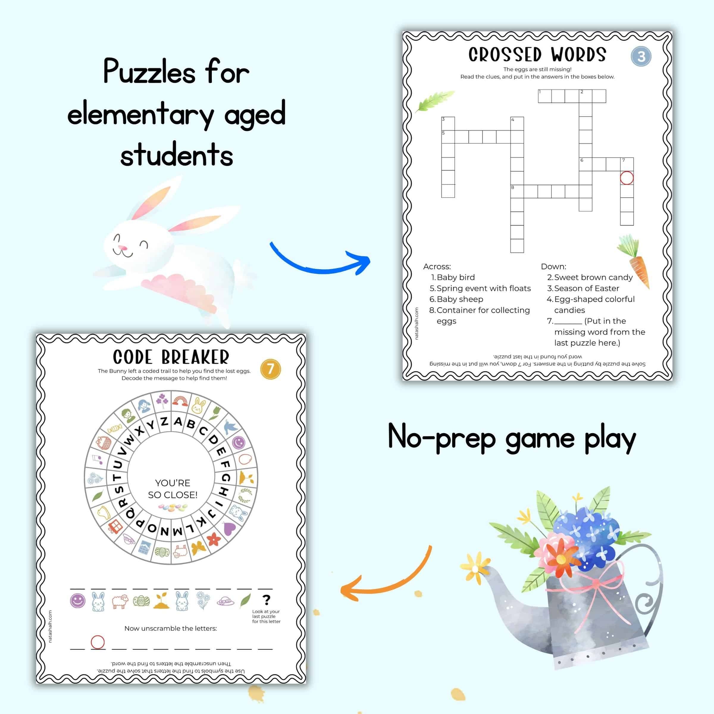 Free Printable Easter Escape Room