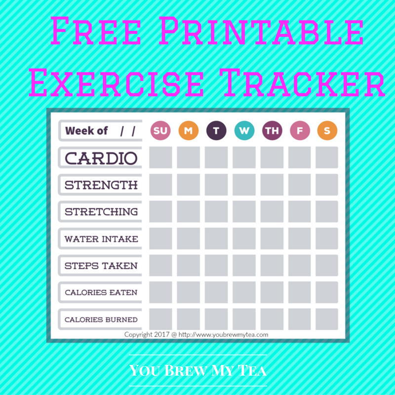 free printable wellness tracker