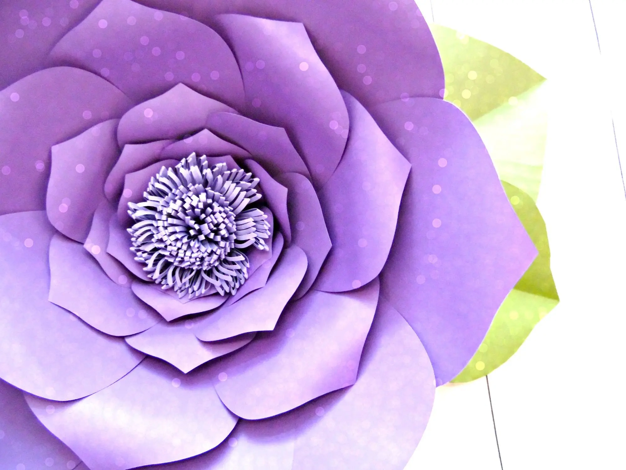 Free Printable Giant Paper Flower Templates