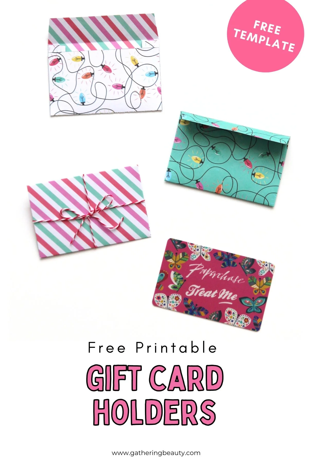 Free Printable Gift Card Envelope Free Printable Gift Card Envelope