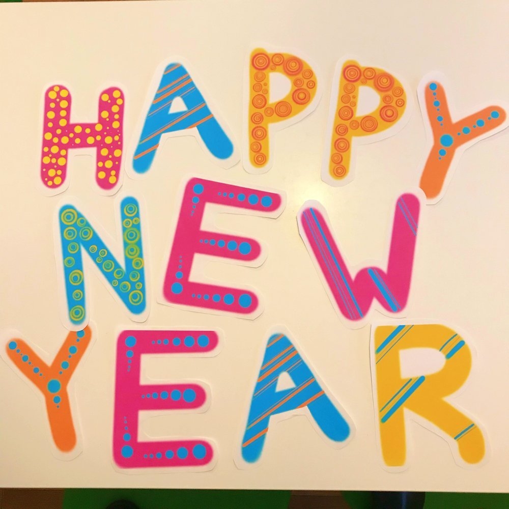 free printable happy new year letters