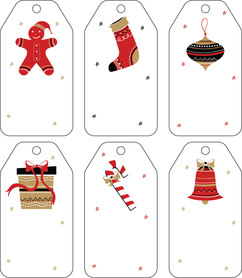 Free Printable Holiday Gift Tags Free Printable Holiday Gift Tags