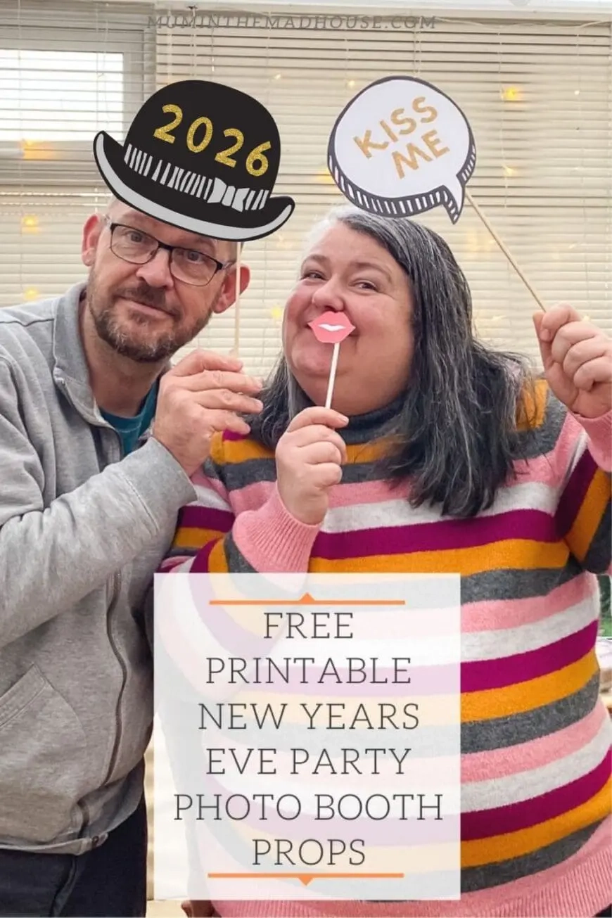 Free Printable New Years Eve Party Photo Booth Props