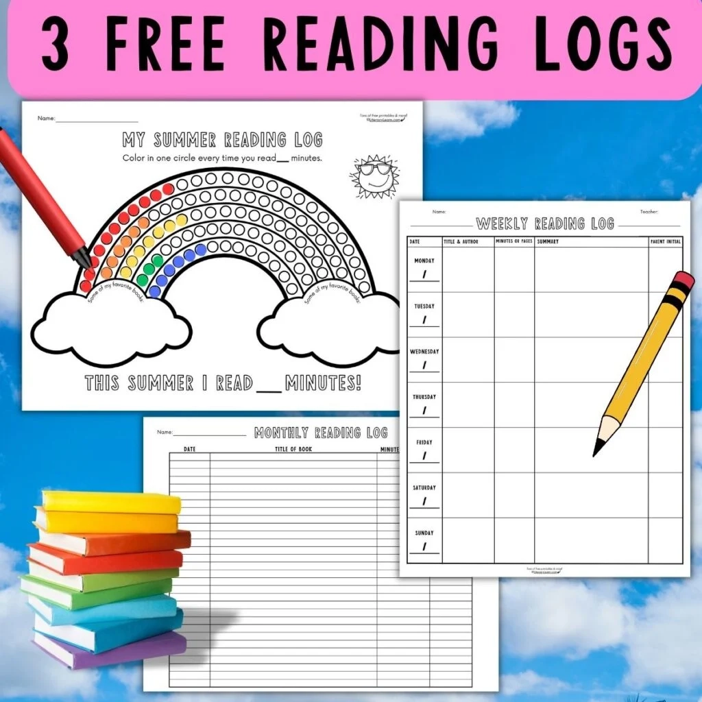 Free Printable Reading Logs