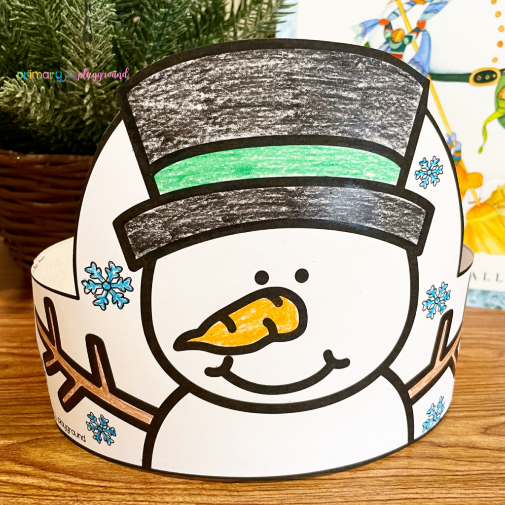 free printable snowman hat templates