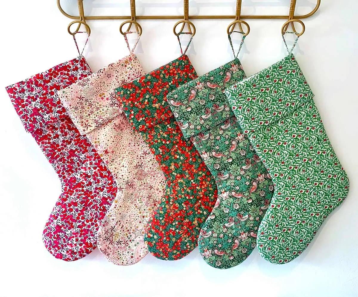 Free Printable Stocking Pattern Free Printable Stocking Pattern