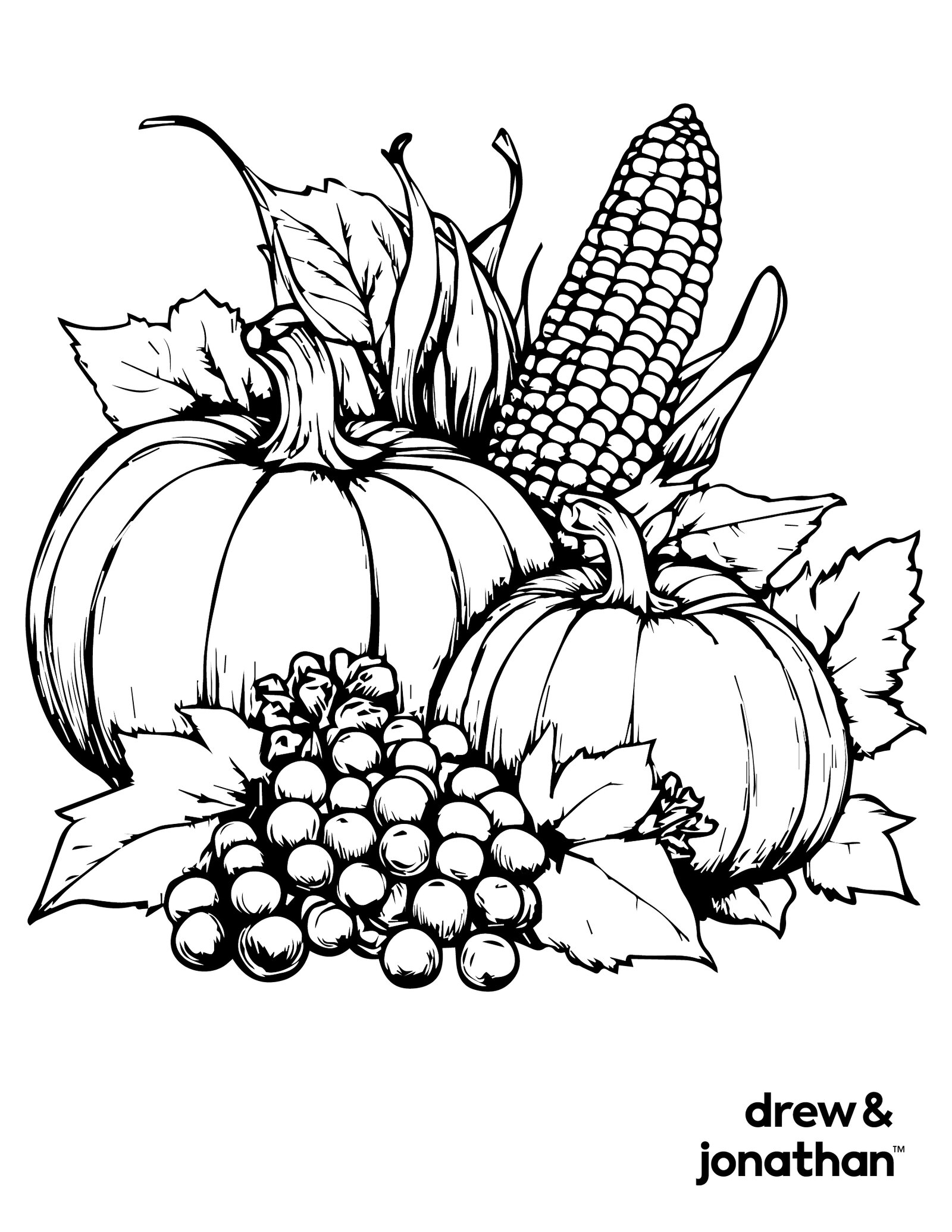 Free Printable Thanksgiving Coloring Pages