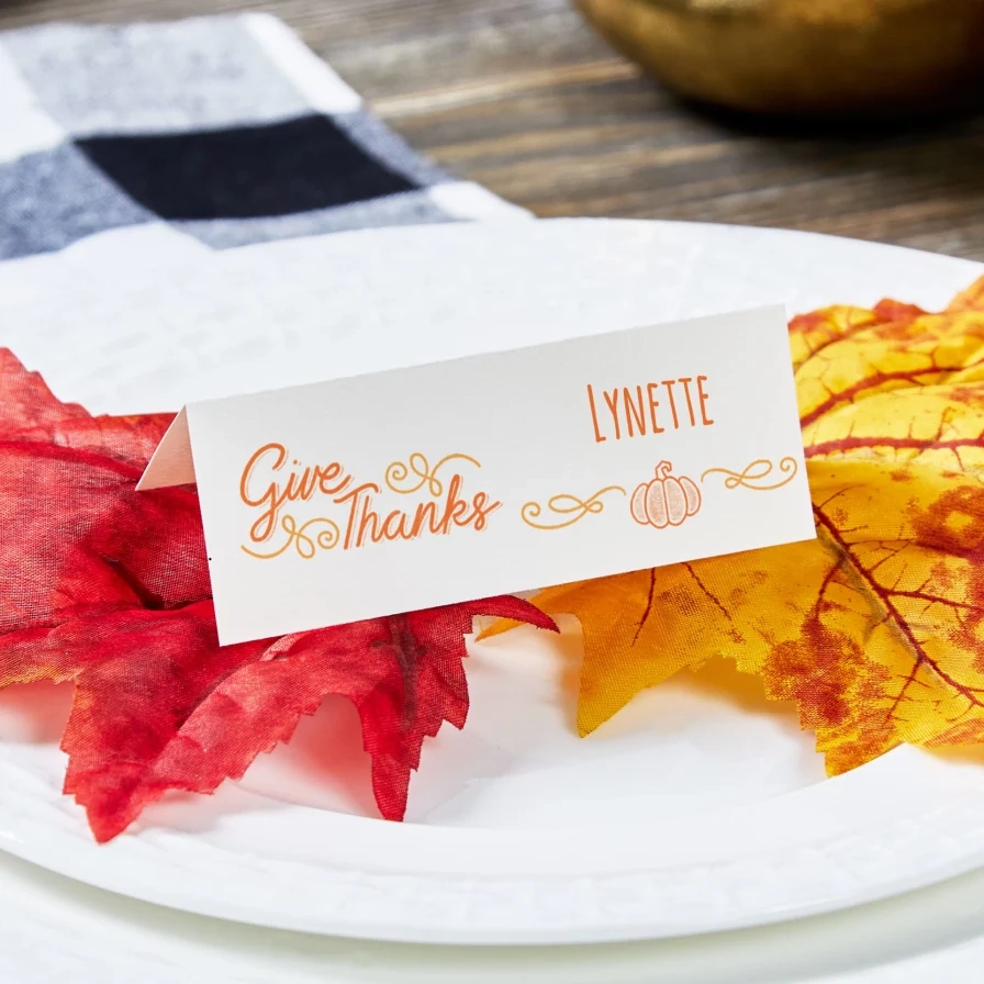 Free Printable Thanksgiving Place Cards Free Printable Thanksgiving Place Cards