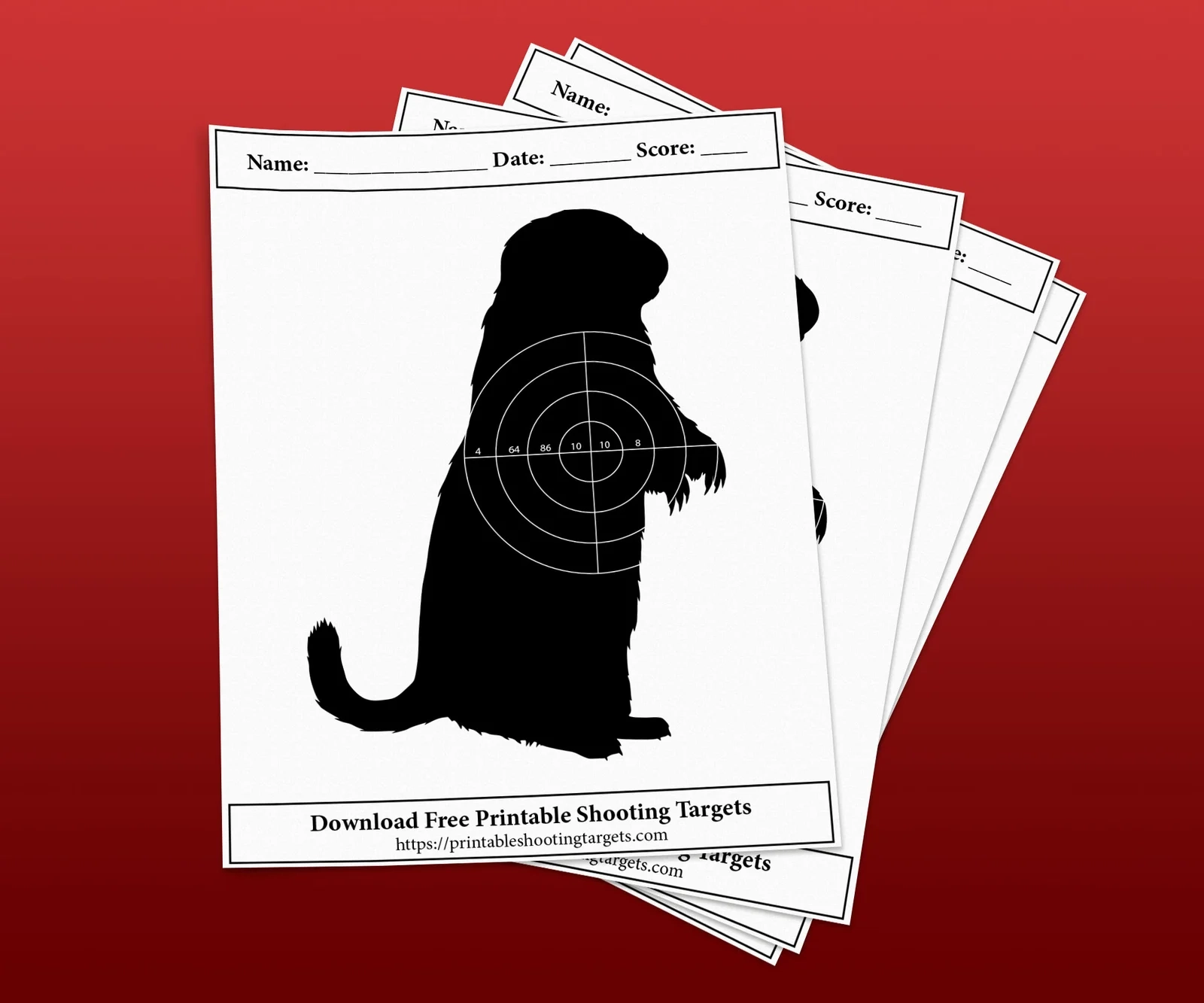 Free Shooting Targets