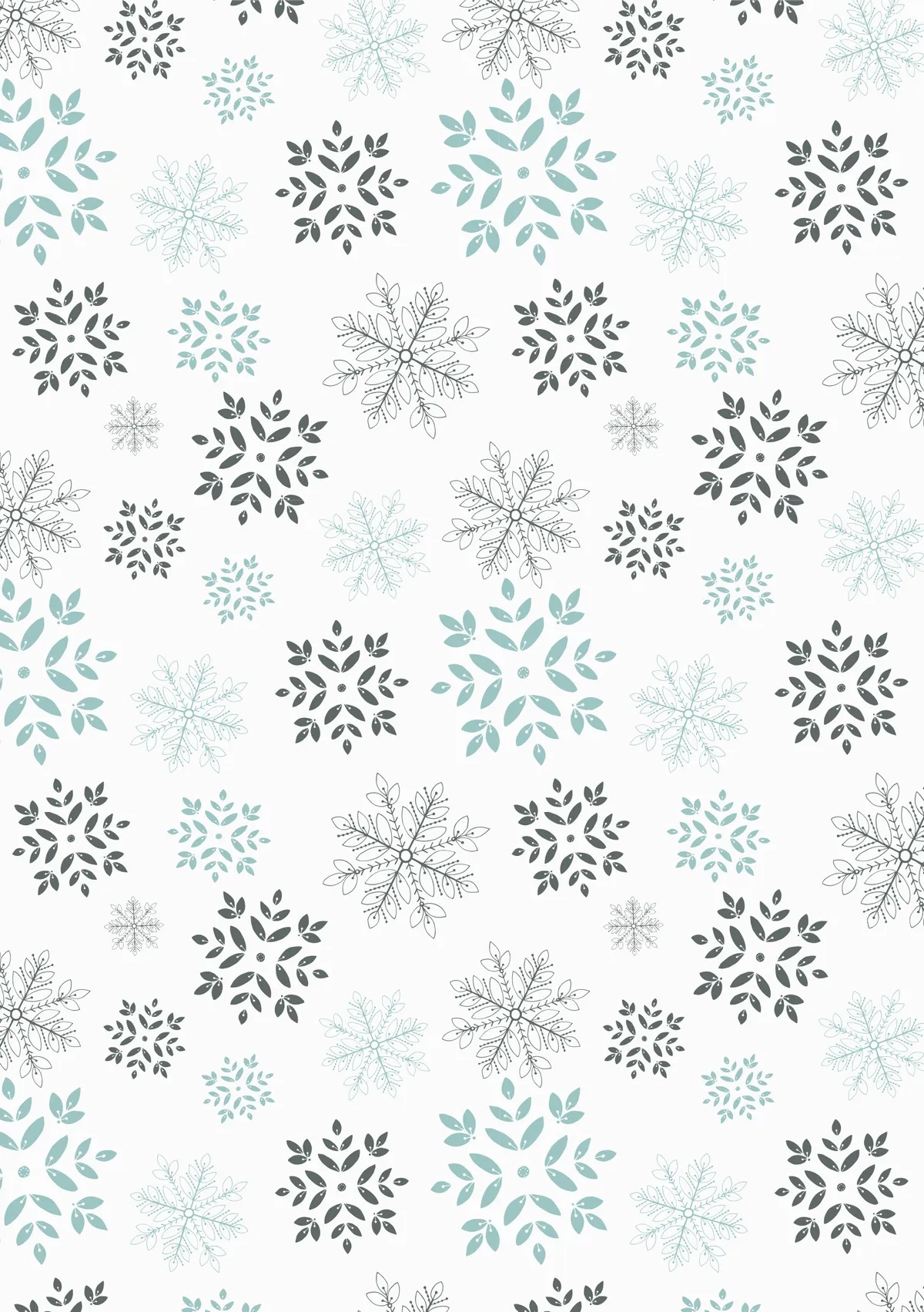 Free Winter Scrapbook Paper
