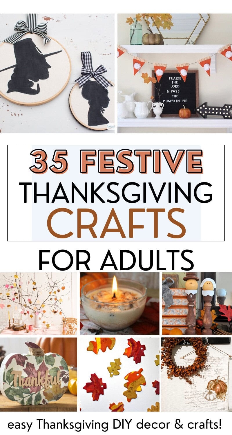 Fun Festive Thanksgiving Crafts Adults