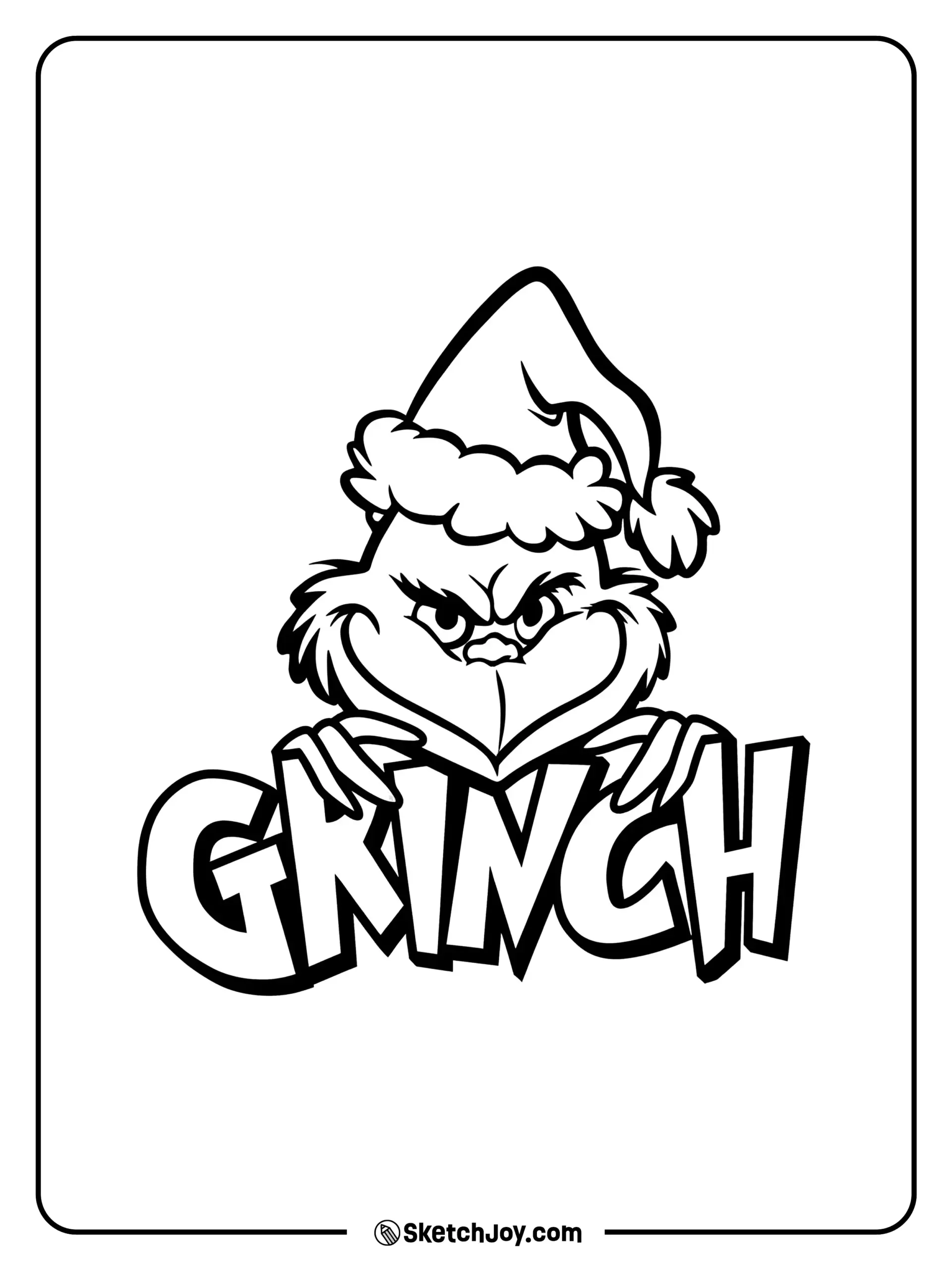 Grinch Coloring Pages Grinch Coloring Pages
