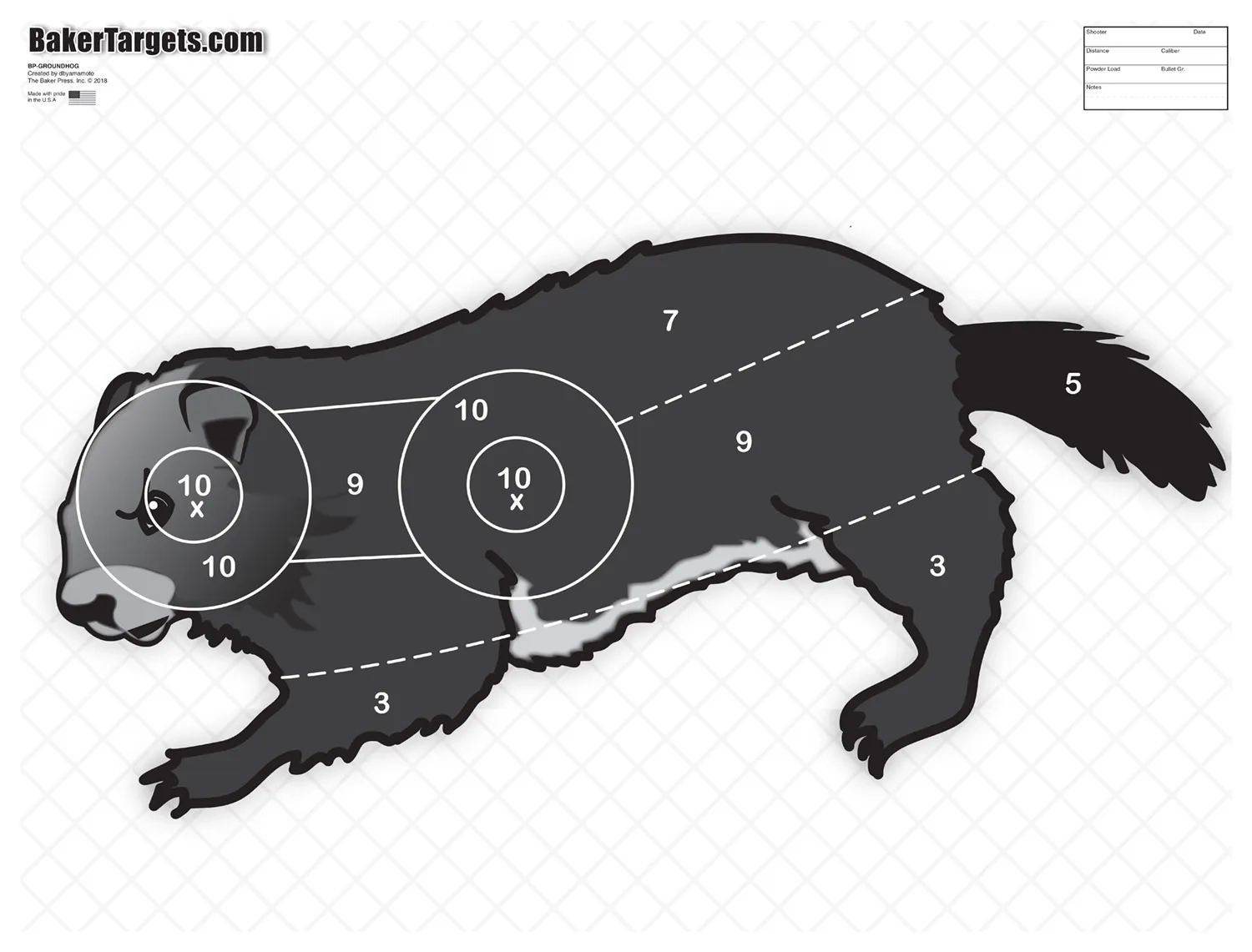 Groundhog Target