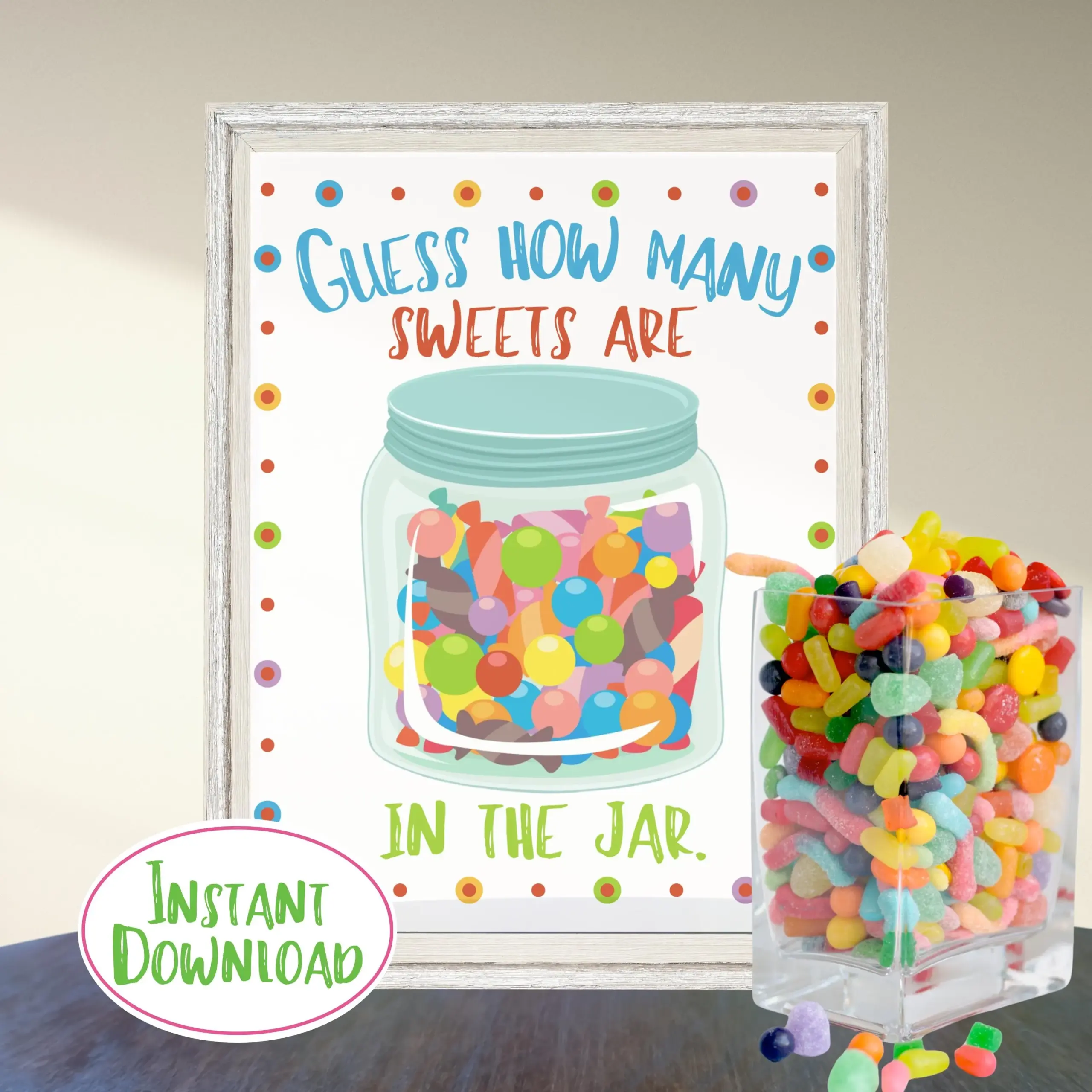 Guess How Many Sweets Are In The Jar