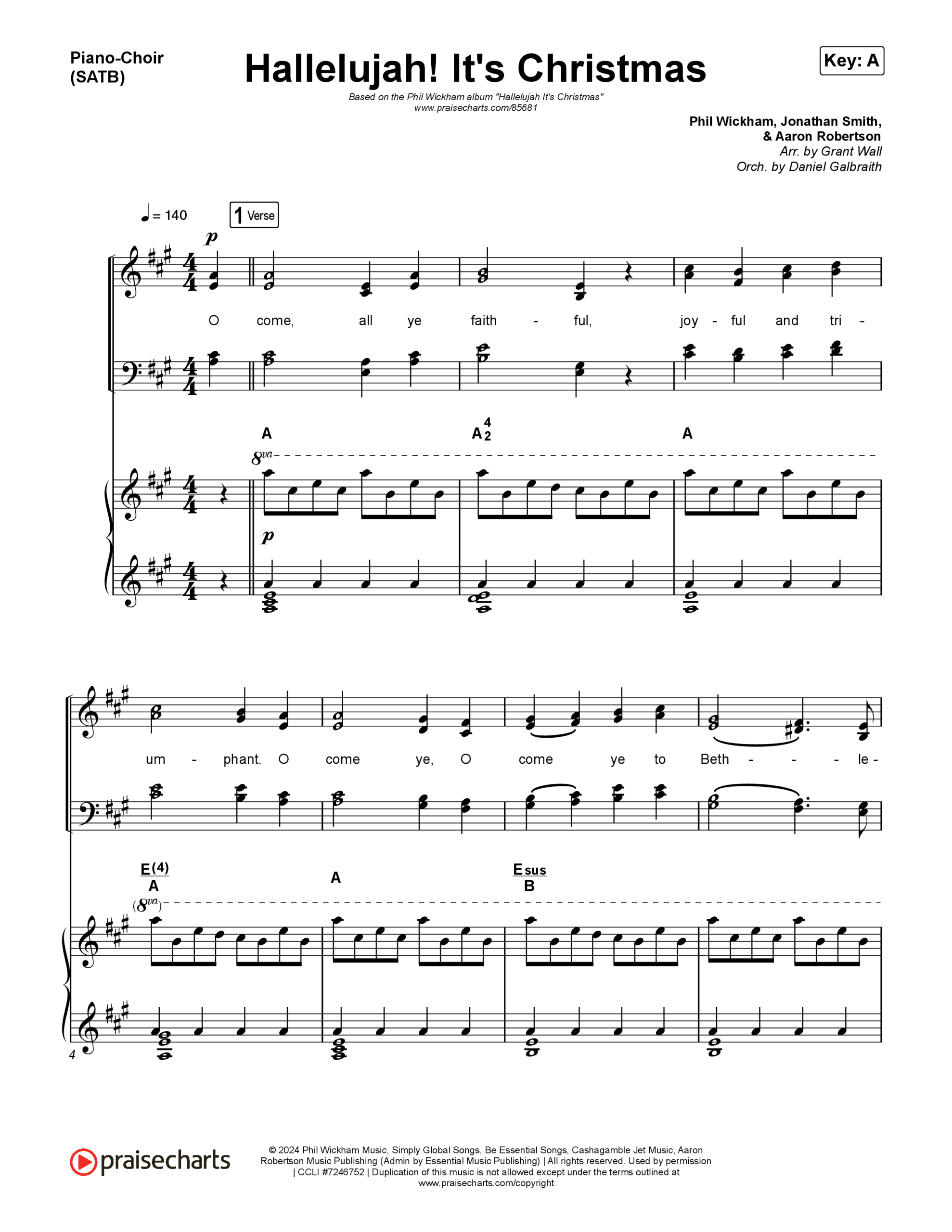 Hallelujah Its Christmas Sheet Music