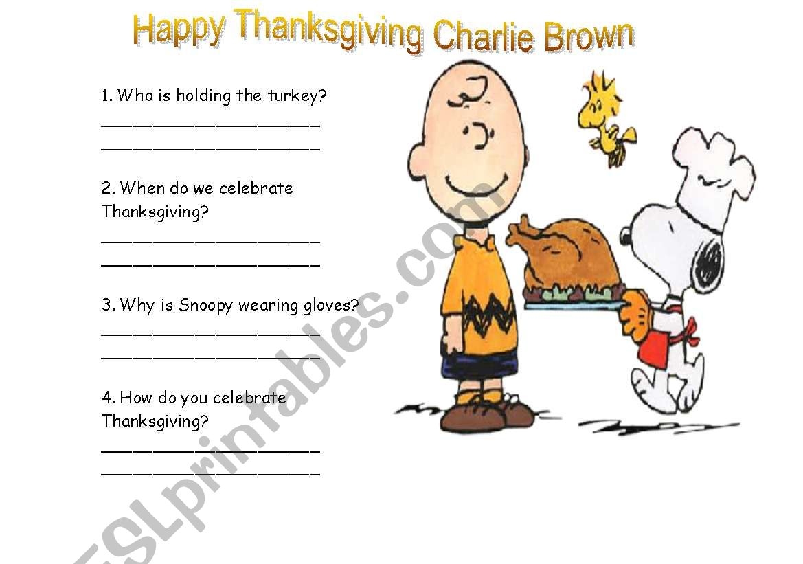 Happy Thanksgiving Charlie Bro 468375