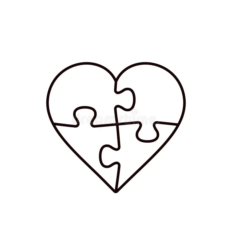 Heart Puzzle Piece
