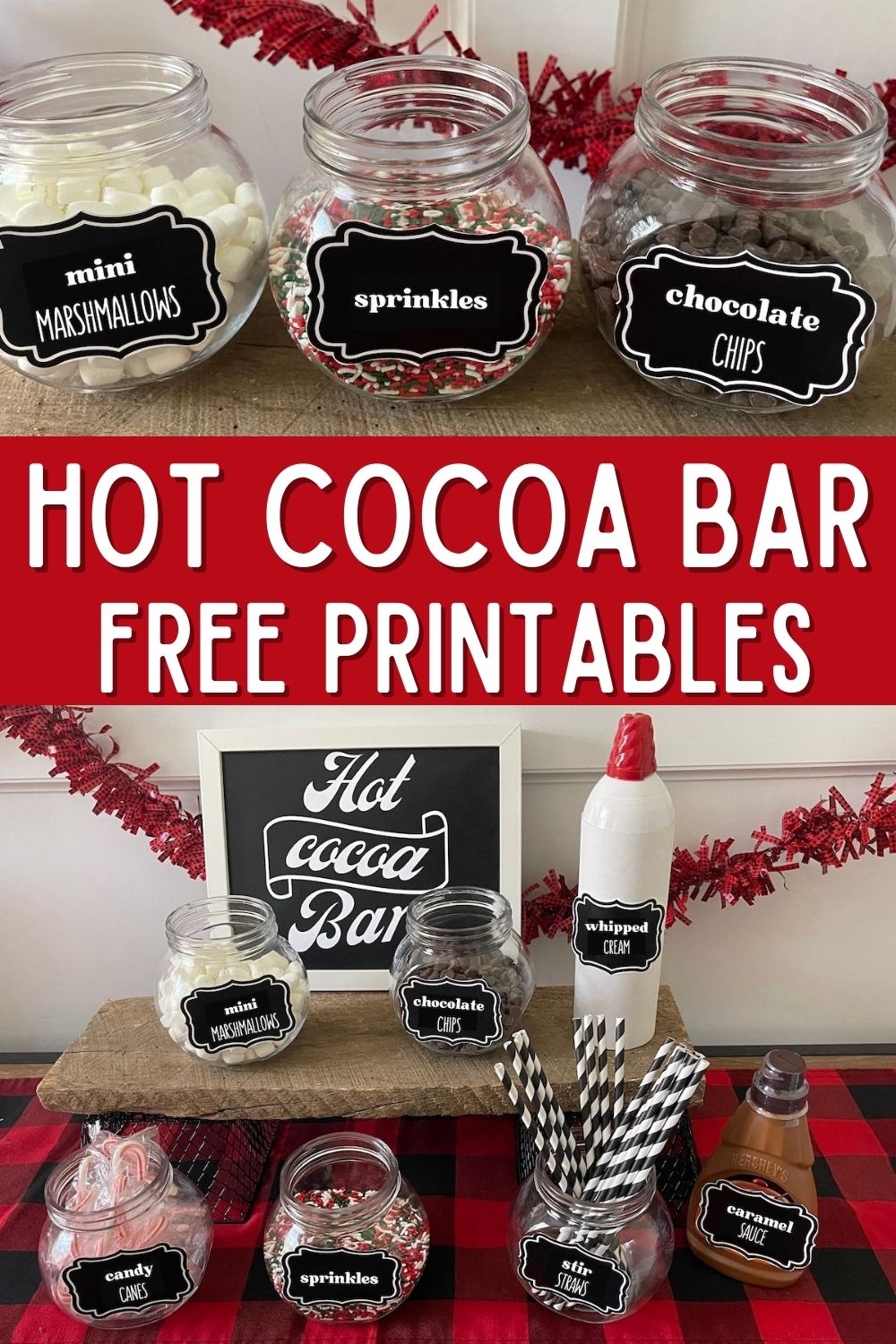 Hot Cocoa Bar Sign Free Printable