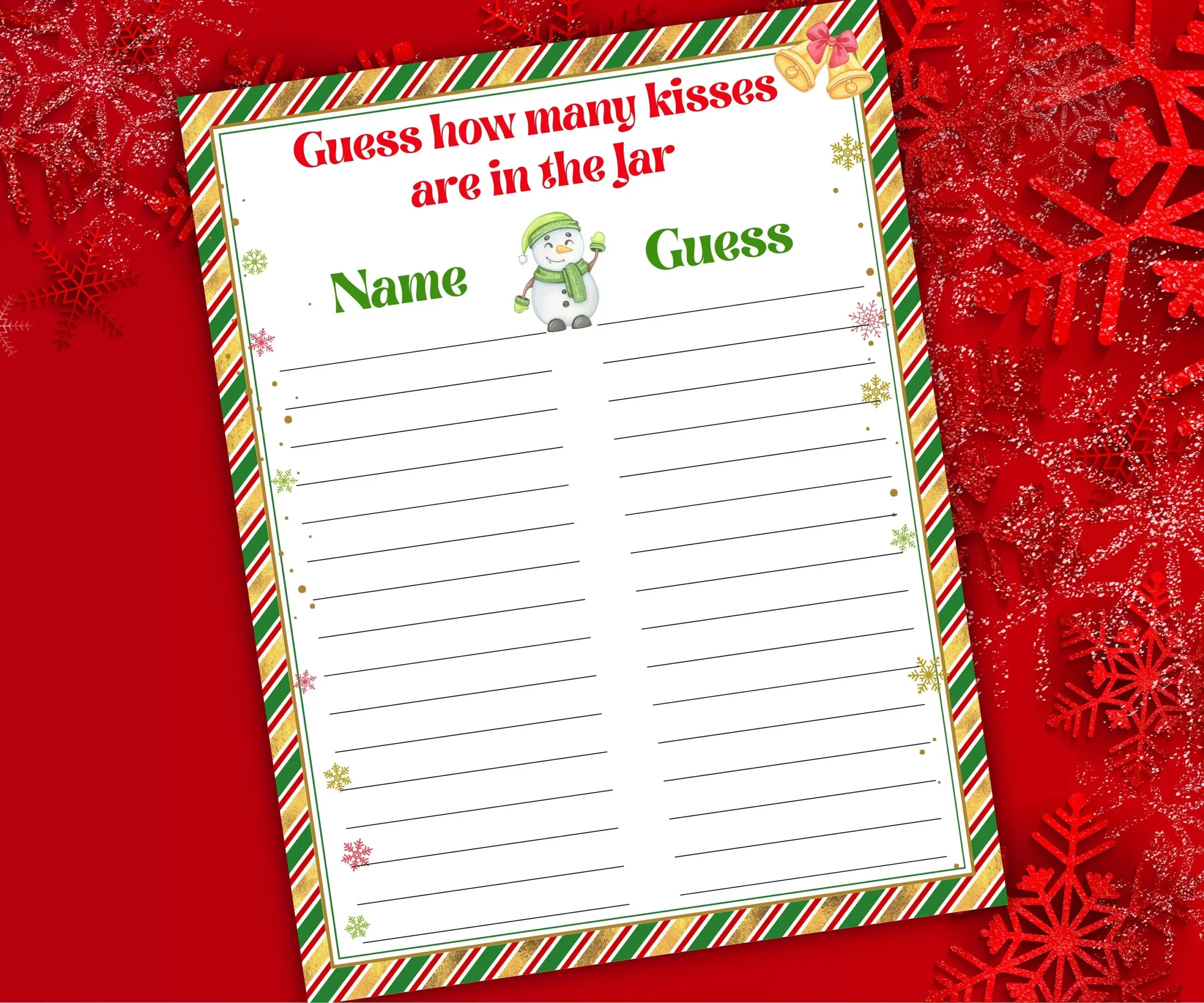 guess how many kisses free printable guess how many kisses free printable