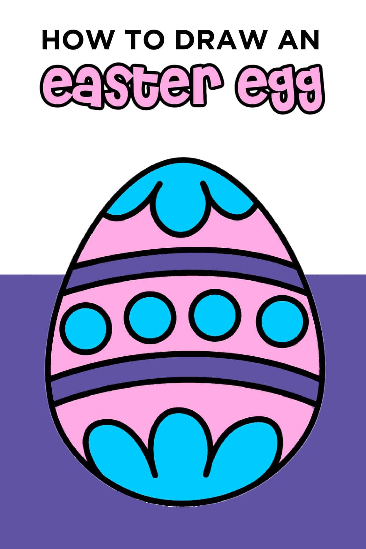 How To Draw An Easter Egg How To Draw An Easter Egg
