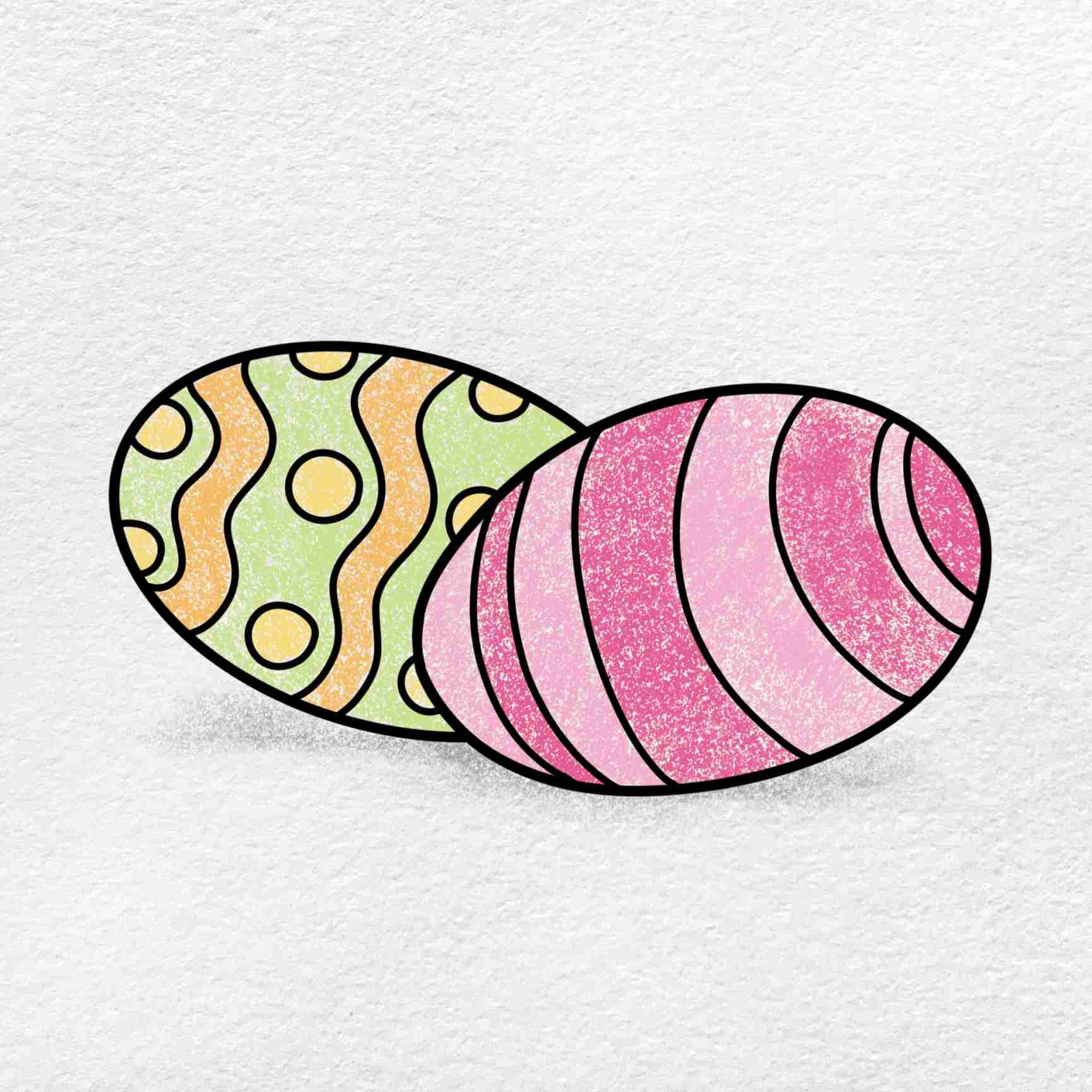 How To Draw Easter Eggs How To Draw Easter Eggs