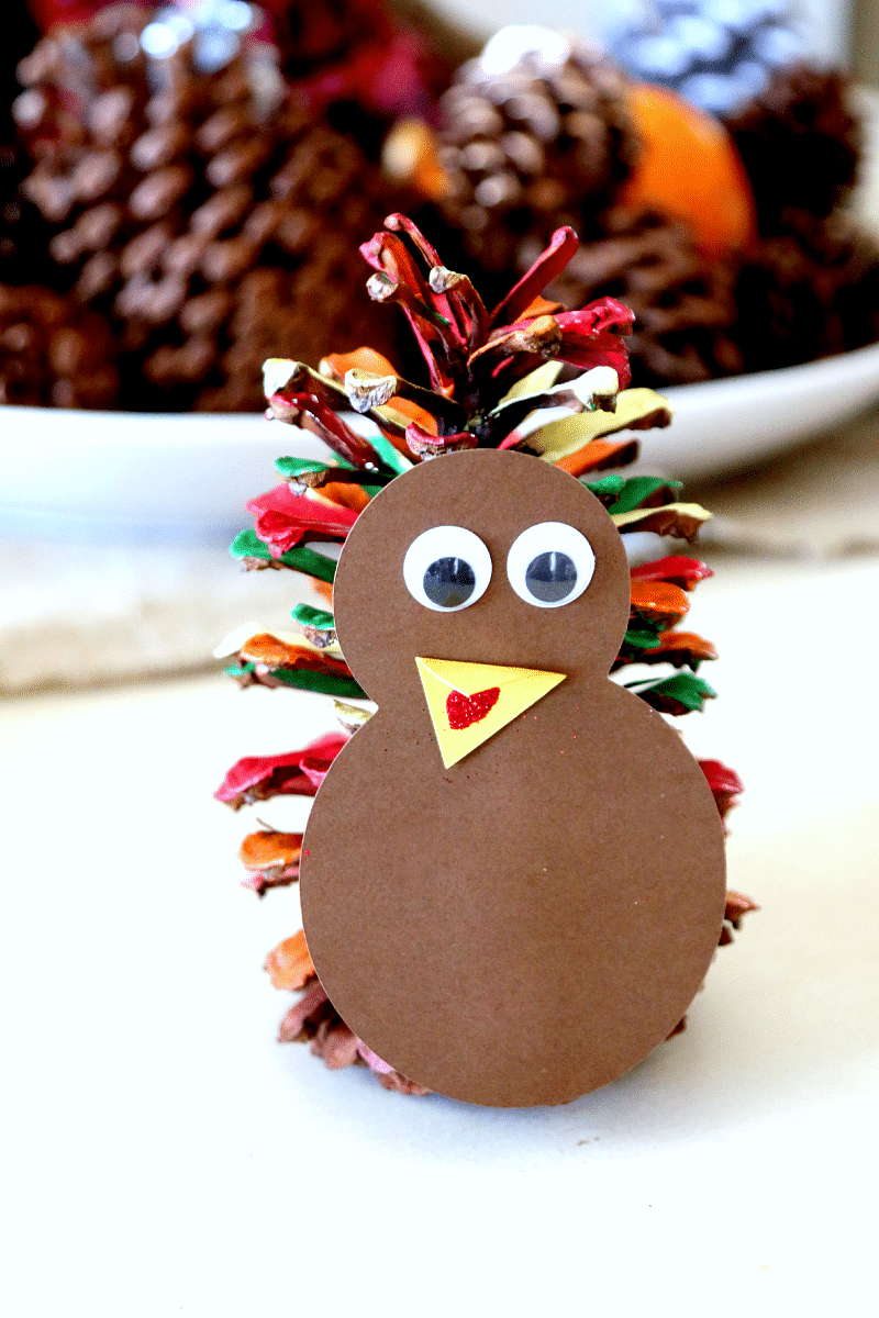 How To Make A Pine Cone Turkey How To Make A Pine Cone Turkey