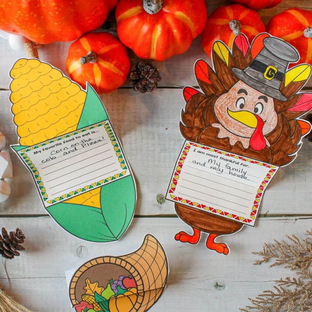 I Am Thankful For Printable