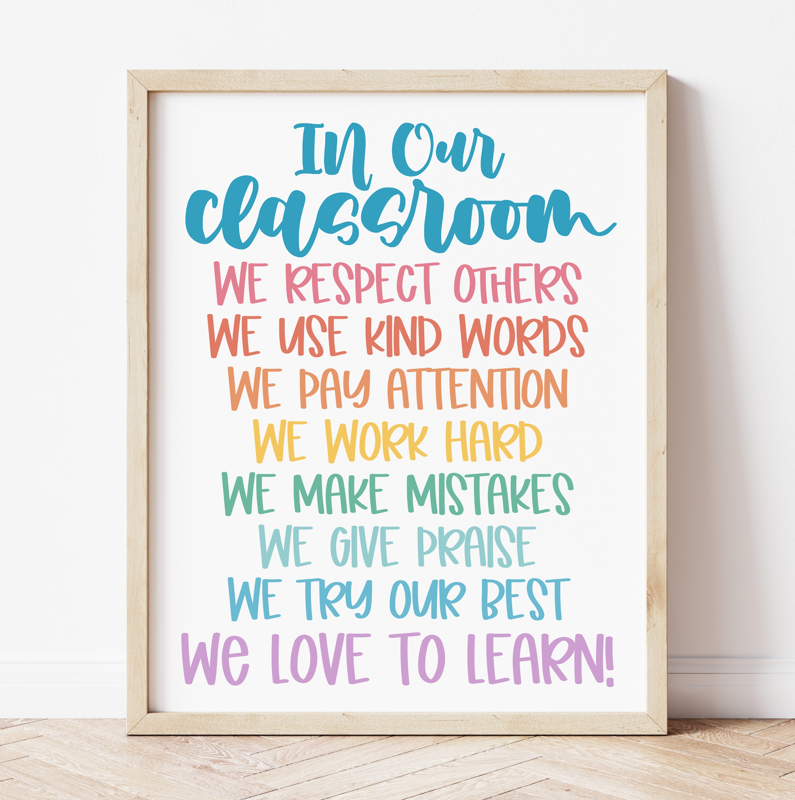 In Our Classroom Free Printable In Our Classroom Free Printable